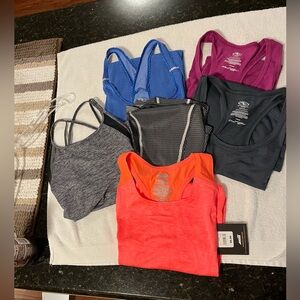 6 Workout tank tops Multiple colors